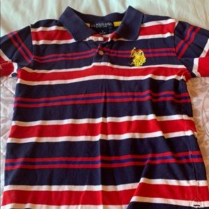 US Polo Association kids golf shirt